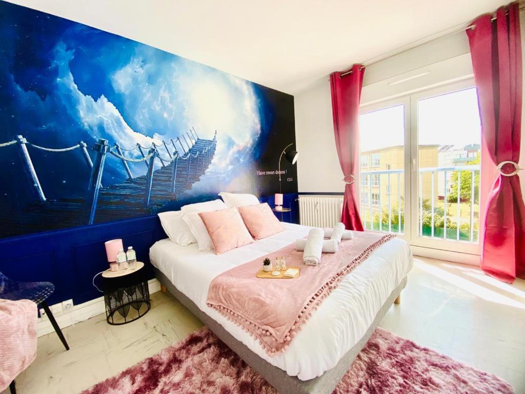 Appartement ATYPIQUE - Rêvez à 20min de PARIS - PARKING GRATUIT à Argenteuil Extérieur photo