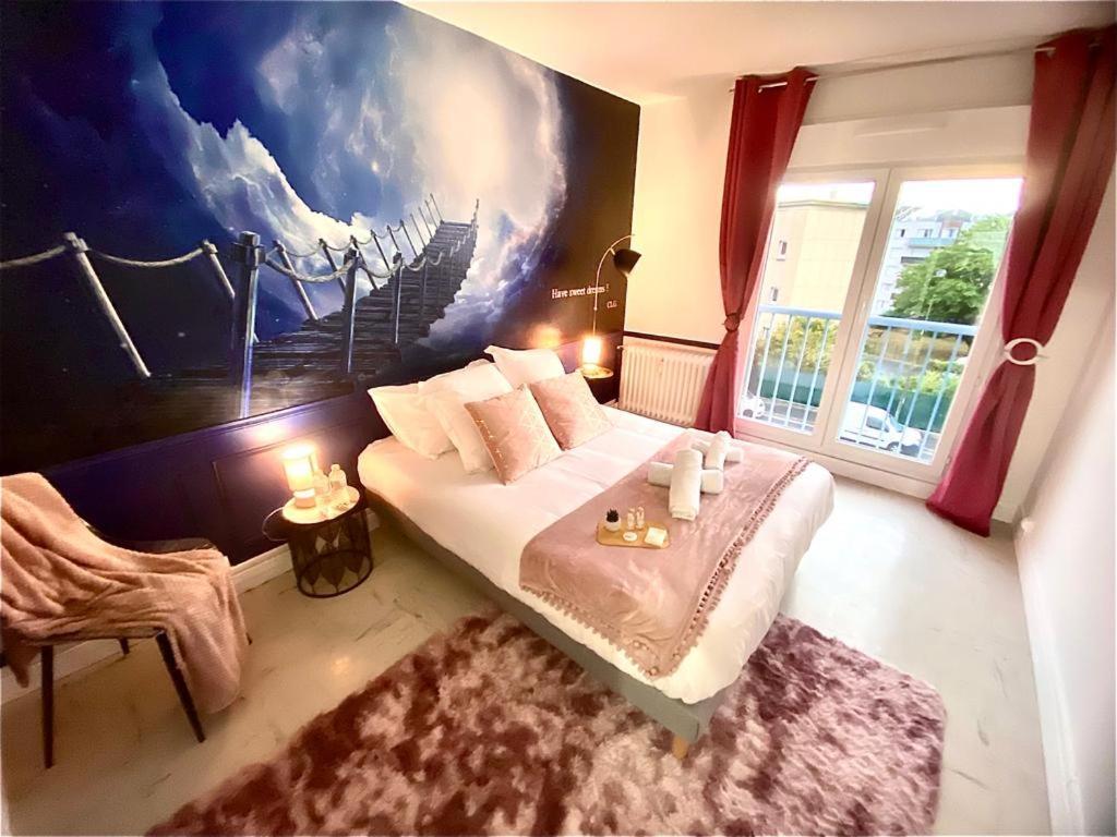 Appartement ATYPIQUE - Rêvez à 20min de PARIS - PARKING GRATUIT à Argenteuil Extérieur photo